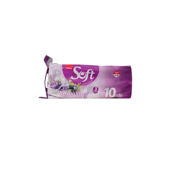 SANO PAPER TOILET PREMIUM 3 strat (10 role) SANO PAPER TOILET PREMIUM 3 strat (10 role)