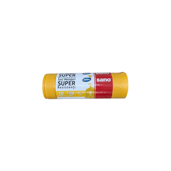 OPTIMA SACI SUPER 120L,10,70*110 GALBENI  
