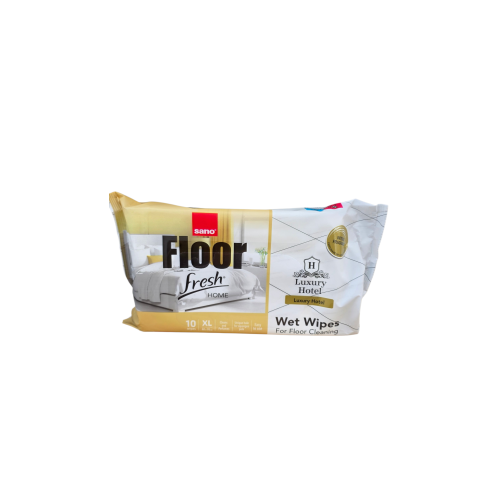 Sano Floor Fresh Home Servetele umede XL pentru pardoseli, Luxury Hotel 10 buc Sano Floor Fresh Home Servetele umede XL pentru pardoseli, Luxury Hotel 10 buc