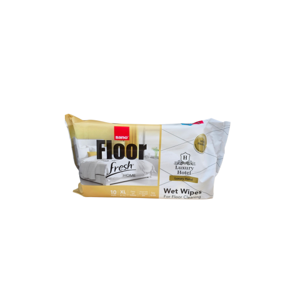 Sano Floor Fresh Home Servetele umede XL pentru pardoseli, Luxury Hotel 10 buc