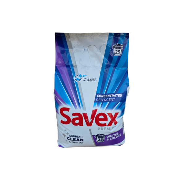 SAVEX AUTOMAT 2 KG WHITES & COLORS (20 SP) SAVEX AUTOMAT 2 KG WHITES & COLORS (20 SP)