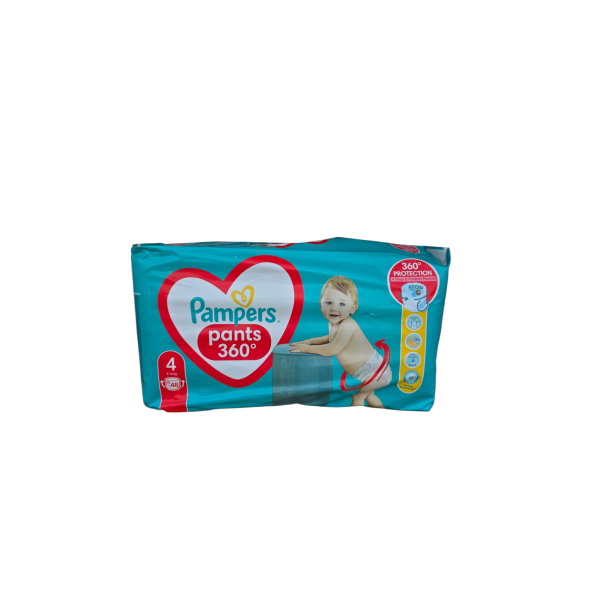 PAMPERS PANTS BABY NR.4 9-15KG 48BUC PAMPERS PANTS BABY NR.4 9-15KG 48BUC