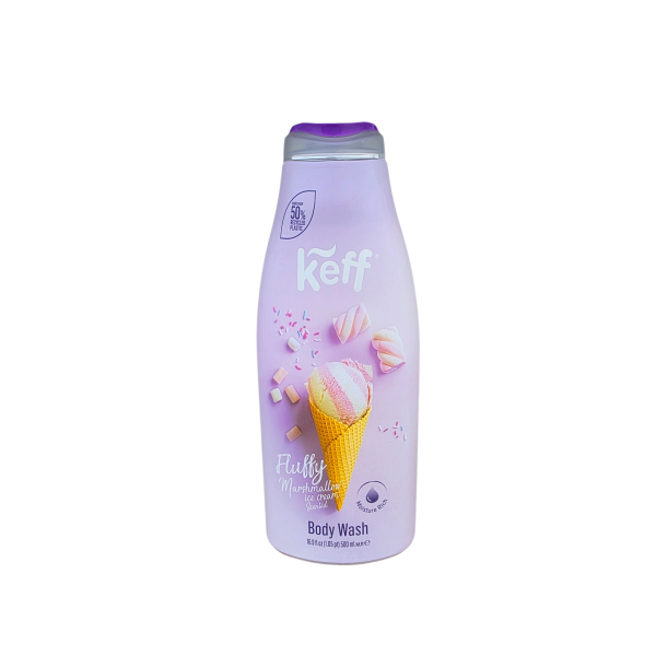 KEFF BODY WASH MARSHMALLOW 500ml KEFF BODY WASH MARSHMALLOW 500ml