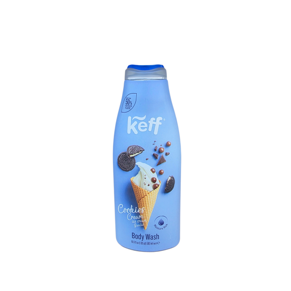 KEFF BODY WASH COOKIE CREAM 500ml KEFF BODY WASH COOKIE CREAM 500ml