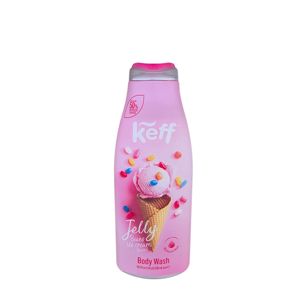 KEFF BODY WASH JELLY BEANS 500ml KEFF BODY WASH JELLY BEANS 500ml