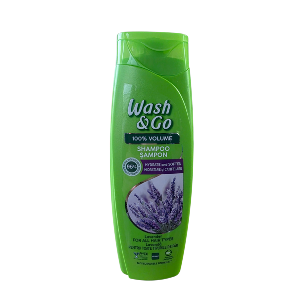 SAMPON WASH&GO 360ML LAVANDA SAMPON WASH&GO 360ML LAVANDA