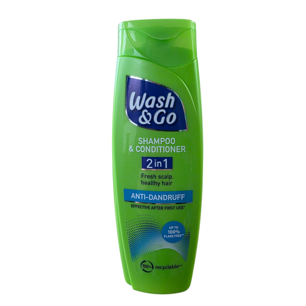 SAMPON WASH & GO 360 ML FOR DRY AND OILY DANDRUFF SAMPON WASH & GO 360 ML FOR DRY AND OILY DANDRUFF