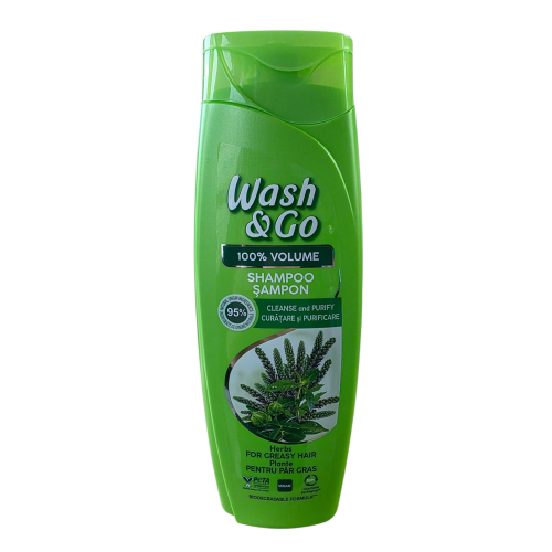 SAMPON WASH & GO 360 ML HERBS FOR GREASY HAIR SAMPON WASH & GO 360 ML HERBS FOR GREASY HAIR