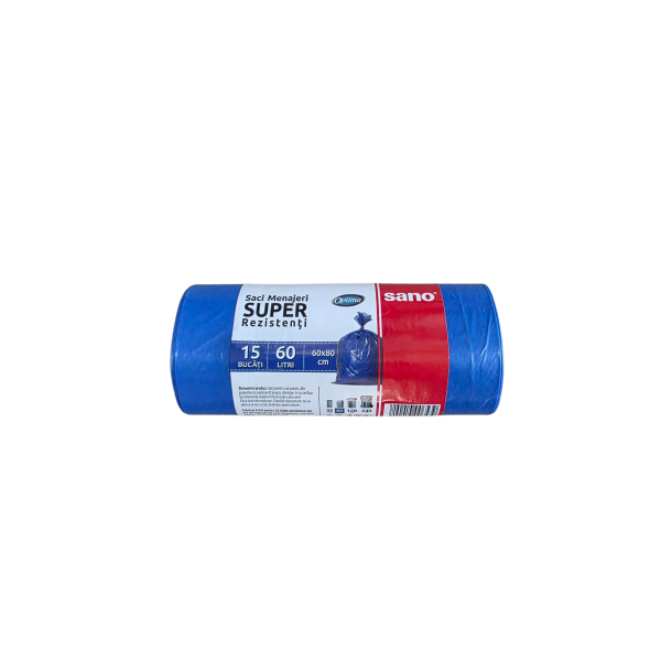 OPTIMA SACI SUPER 60L,15,60*80 ALBASTRI  
