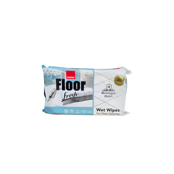 SANO FLOOR FRESH WIPES BOUTIQUE HOTEL SERVETELE PARDOSEALA(10 buc)  