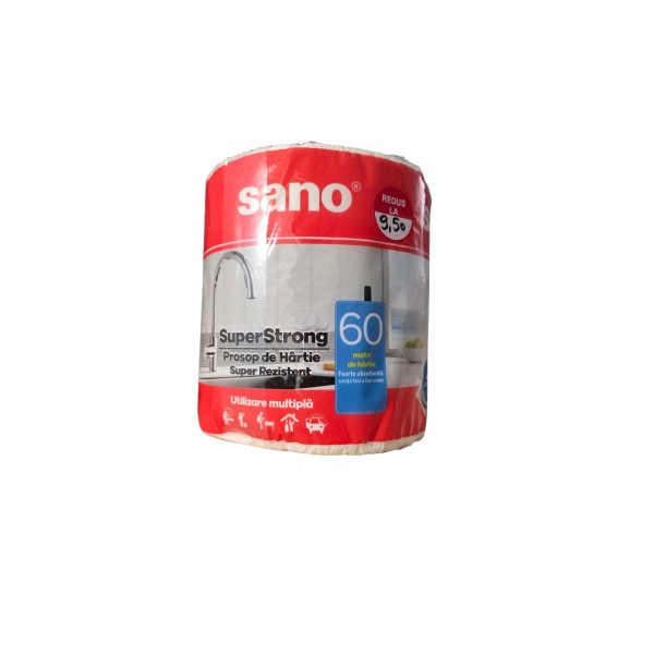 SANO Prosop din hartie monorola, 60 metri SANO Prosop din hartie monorola, 60 metri