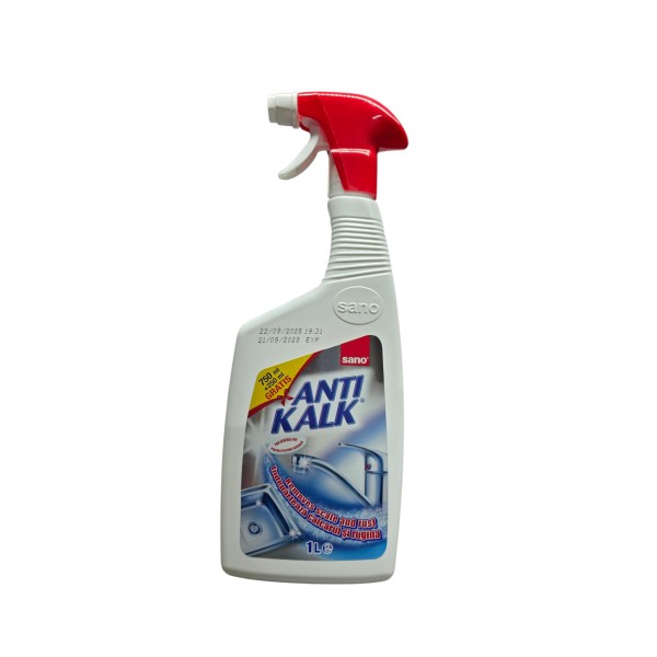 Sano Anti Kalk Piatră și Rugină 750+250 ML Sano Anti Kalk Piatră și Rugină 750+250 ML