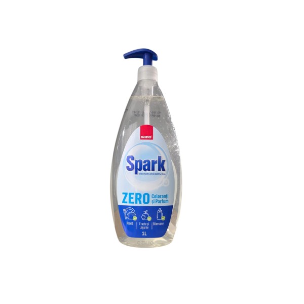 Spark Detergent Lichid pentru Vase Zero 1 L